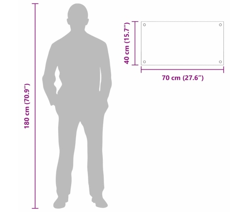 Virtuves Aizsargpanelis 2 Pcs Gaiši Pelēks 70 X 40 Cm Vidaxl