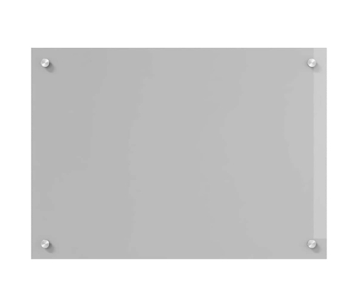 Virtuves Aizsargpanelis 2 Pcs Gaiši Pelēks 70 X 50 Cm Vidaxl