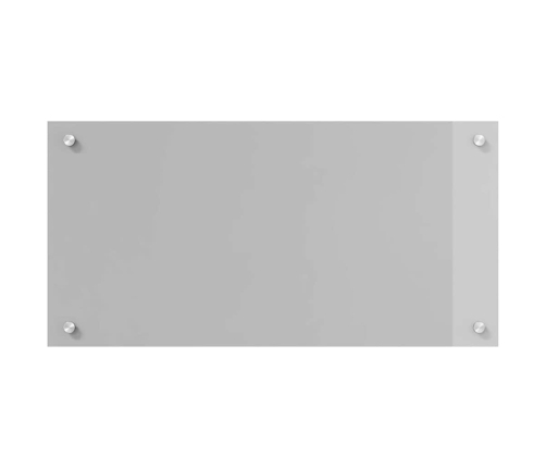 Virtuves Aizsargpanelis 2 Pcs Gaiši Pelēks 80 X 40 Cm Vidaxl