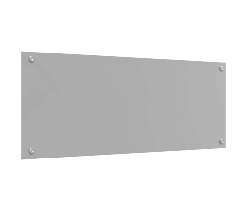 Virtuves Aizsargpanelis 2 Pcs Gaiši Pelēks 100 X 40 Cm Vidaxl