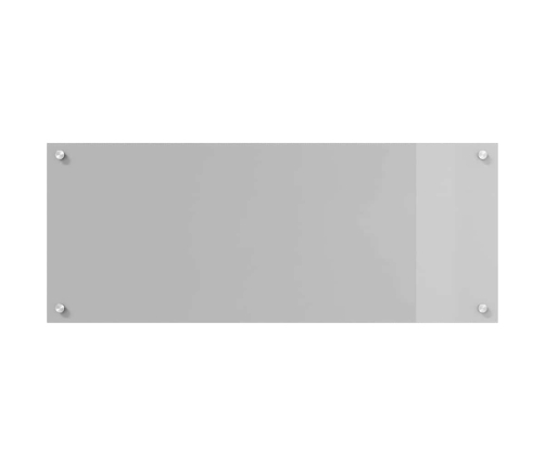 Virtuves Aizsargpanelis 2 Pcs Gaiši Pelēks 100 X 40 Cm Vidaxl