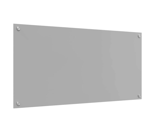 Virtuves Aizsargpanelis 2 Pcs Gaiši Pelēks 100 X 50 Cm Vidaxl