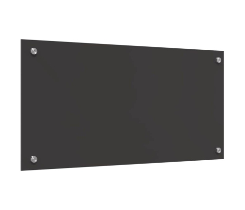 Virtuves Aizsargpanelis 2 Pcs Tumši Pelēks 80 X 40 Cm Vidaxl