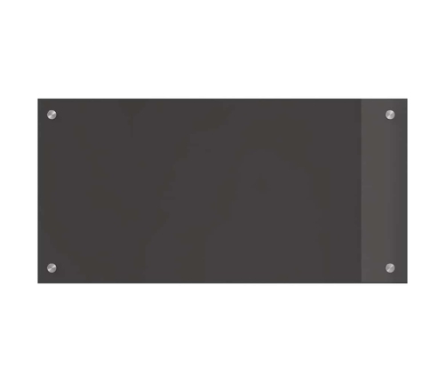 Virtuves Aizsargpanelis 2 Pcs Tumši Pelēks 80 X 40 Cm Vidaxl