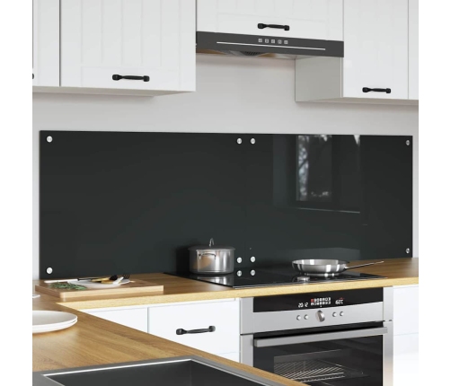 Virtuves Aizsargpanelis 2 Pcs Tumši Pelēks 80 X 50 Cm Vidaxl