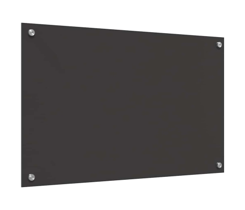 Virtuves Aizsargpanelis 2 Pcs Tumši Pelēks 80 X 50 Cm Vidaxl