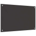 Virtuves Aizsargpanelis 2 Pcs Tumši Pelēks 80 X 50 Cm Vidaxl