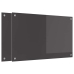 Virtuves Aizsargpanelis 2 Pcs Tumši Pelēks 80 X 50 Cm Vidaxl