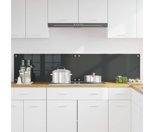 Virtuves Aizsargpanelis 2 Pcs Tumši Pelēks 90 X 40 Cm Vidaxl