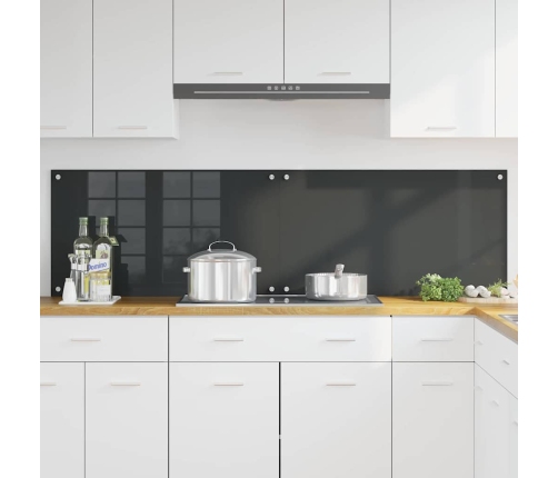 Virtuves Aizsargpanelis 2 Pcs Tumši Pelēks 90 X 50 Cm Vidaxl