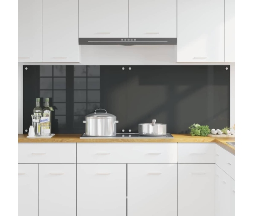 Virtuves Aizsargpanelis 2 Pcs Tumši Pelēks 90 X 60 Cm Vidaxl