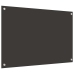 Virtuves Aizsargpanelis 2 Pcs Tumši Pelēks 90 X 60 Cm Vidaxl