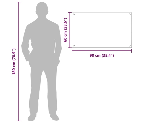 Virtuves Aizsargpanelis 2 Pcs Tumši Pelēks 90 X 60 Cm Vidaxl