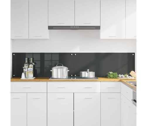 Virtuves Aizsargpanelis 2 Pcs Tumši Pelēks 100 X 40 Cm Vidaxl