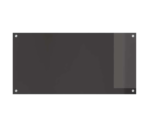 Virtuves Aizsargpanelis 2 Pcs Tumši Pelēks 100 X 50 Cm Vidaxl