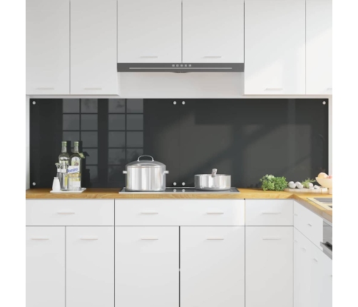 Virtuves Aizsargpanelis 2 Pcs Tumši Pelēks 100 X 60 Cm Vidaxl