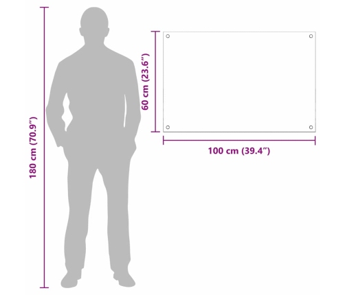 Virtuves Aizsargpanelis 2 Pcs Tumši Pelēks 100 X 60 Cm Vidaxl