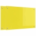 Virtuves Aizsargpanelis 2 Pcs Dzeltena 80 X 50 Cm Rūdīts Stikls Vidaxl