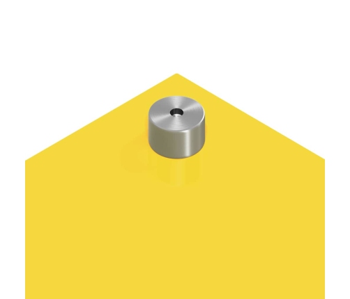 Virtuves Aizsargpanelis 2 Pcs Dzeltena 100 X 50 Cm Vidaxl