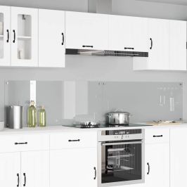 Virtuves Aizsargpanelis 2 Pcs Caurspīdīgs 120 X 50 Cm Vidaxl