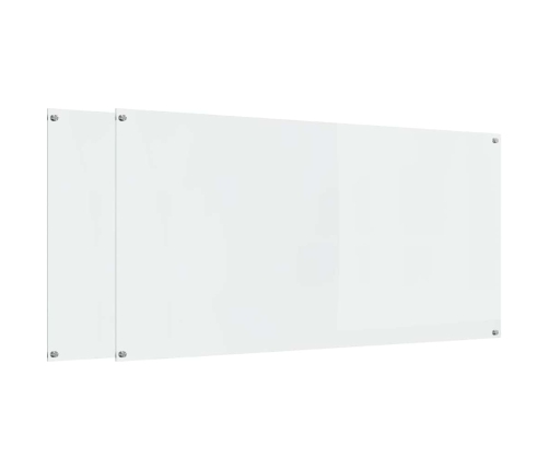 Virtuves Aizsargpanelis 2 Pcs Caurspīdīgs 120 X 60 Cm Vidaxl