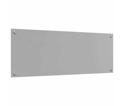 Virtuves Aizsargpanelis 2 Pcs Gaiši Pelēks 110 X 40 Cm Vidaxl