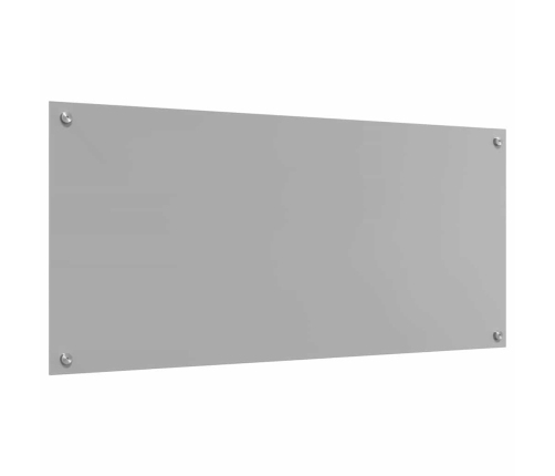 Virtuves Aizsargpanelis 2 Pcs Gaiši Pelēks 110 X 50 Cm Vidaxl