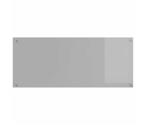 Virtuves Aizsargpanelis 2 Pcs Gaiši Pelēks 120 X 50 Cm Vidaxl