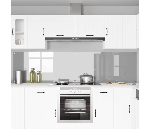 Virtuves Aizsargpanelis 2 Pcs Gaiši Pelēks 120 X 60 Cm Vidaxl