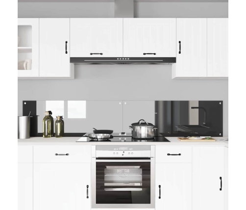 Virtuves Aizsargpanelis 2 Pcs Tumši Pelēks 110 X 40 Cm Vidaxl