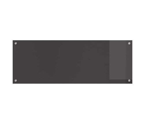 Virtuves Aizsargpanelis 2 Pcs Tumši Pelēks 110 X 40 Cm Vidaxl