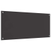 Virtuves Aizsargpanelis 2 Pcs Tumši Pelēks 110 X 50 Cm Vidaxl