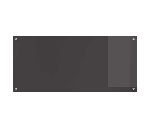 Virtuves Aizsargpanelis 2 Pcs Tumši Pelēks 110 X 50 Cm Vidaxl