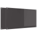 Virtuves Aizsargpanelis 2 Pcs Tumši Pelēks 110 X 60 Cm Vidaxl