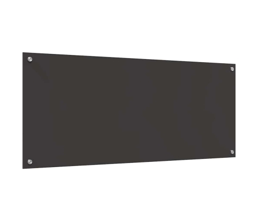 Virtuves Aizsargpanelis 2 Pcs Tumši Pelēks 120 X 50 Cm Vidaxl