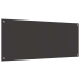 Virtuves Aizsargpanelis 2 Pcs Tumši Pelēks 120 X 50 Cm Vidaxl