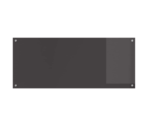 Virtuves Aizsargpanelis 2 Pcs Tumši Pelēks 120 X 50 Cm Vidaxl