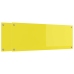 Virtuves Aizsargpanelis 2 Pcs Dzeltena 110 X 40 Cm Vidaxl