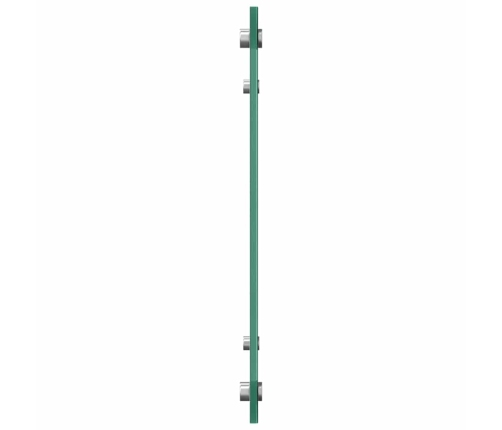 Virtuves Aizsargpanelis Balts 80 X 40 X 0.8 Cm Rūdīts Stikls Vidaxl