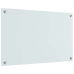 Virtuves Aizsargpanelis Balts 80 X 50 X 0.8 Cm Rūdīts Stikls Vidaxl