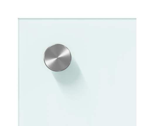 Virtuves Aizsargpanelis Balts 90 X 50 X 0.8 Cm Rūdīts Stikls Vidaxl