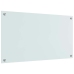 Virtuves Aizsargpanelis Balts 90 X 50 X 0.8 Cm Rūdīts Stikls Vidaxl