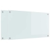 Virtuves Aizsargpanelis Balts 90 X 50 X 0.8 Cm Rūdīts Stikls Vidaxl