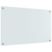 Virtuves Aizsargpanelis Balts 100 X 60 X 0.8 Cm Rūdīts Stikls Vidaxl