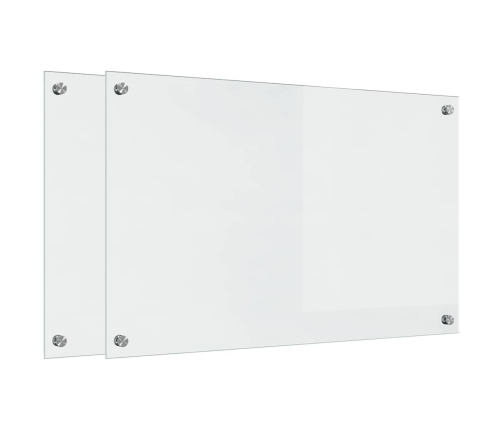 Virtuves Aizsargpanelis Caurspīdīgs 80 X 50 X 0.8 Cm Vidaxl