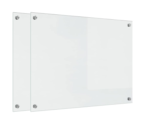 Virtuves Aizsargpanelis Caurspīdīgs 80 X 60 X 0.8 Cm Vidaxl