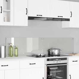 Virtuves Aizsargpanelis Caurspīdīgs 90 X 40 X 0.8 Cm Vidaxl