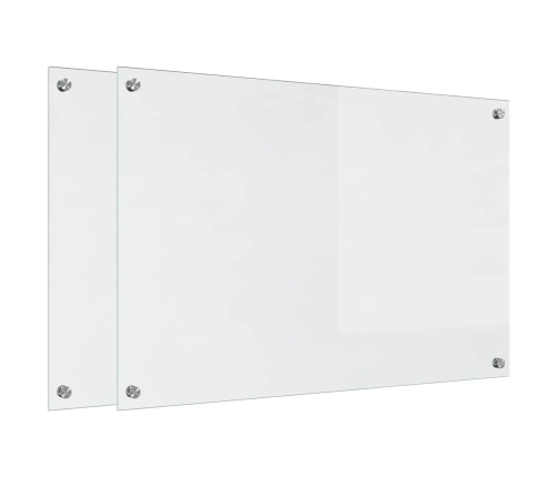 Virtuves Aizsargpanelis Caurspīdīgs 90 X 60 X 0.8 Cm Vidaxl