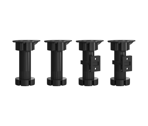 Virtuves Skapis Melns Ozolkoks 60 X 57 X 207 Cm Vidaxl