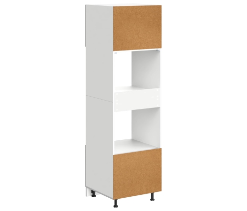 Virtuves Skapis Melns Ozolkoks 60 X 57 X 207 Cm Vidaxl